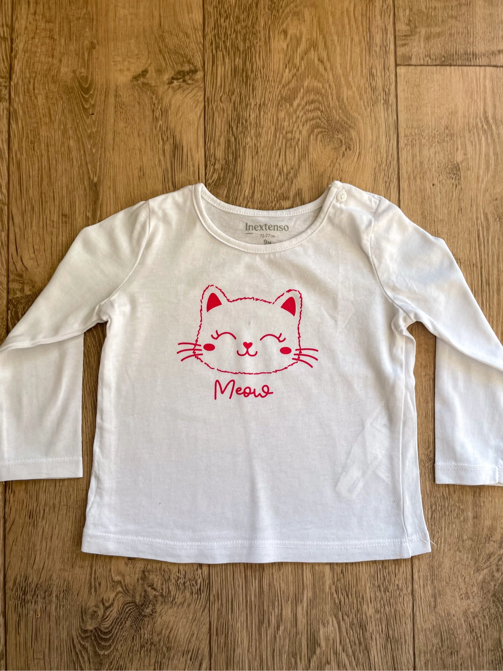 Lot long-sleeved t-shirts size 9 months – photo 9